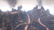 Lava island in The Center map (Image via Studio Wildcard)